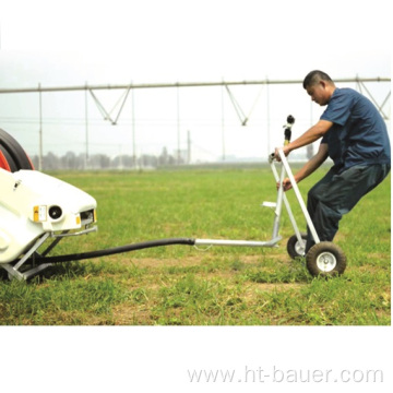 smart hose reel irrigation machine for small field